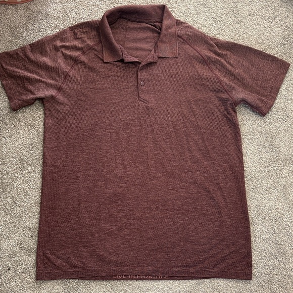 lululemon athletica Other - Men’s Lululemon Red Polo Shirt